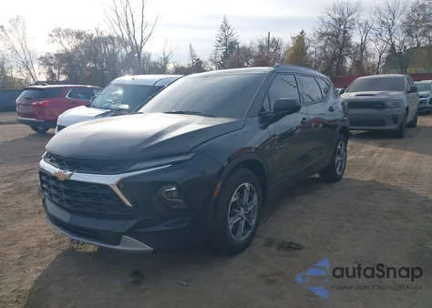 2023 Chevrolet Blazer Awd 2Lt из США, поврежденный, VIN 3GNKBHR46PS136683
